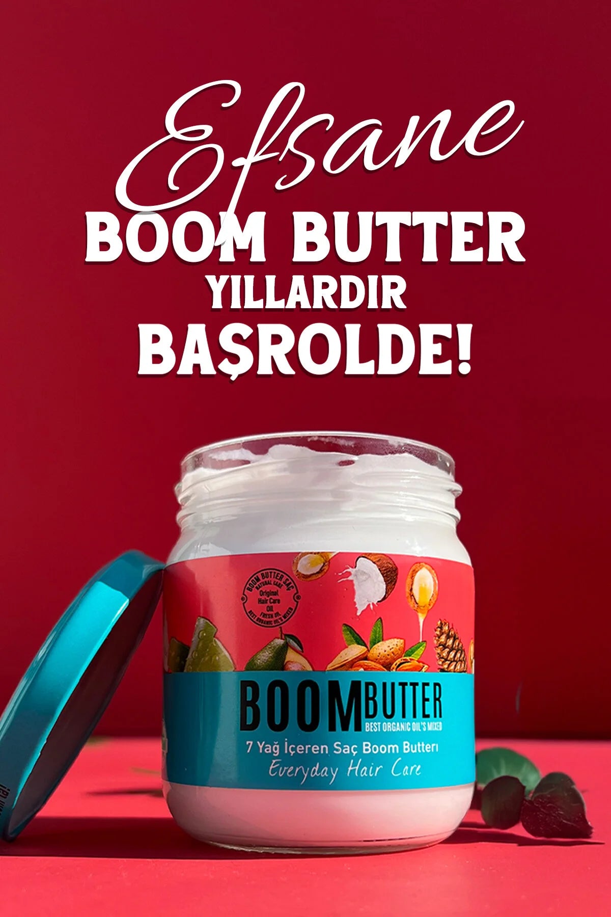 Boom Butter Hair Care Oil 7 Oils – Intensieve Haarverzorging & Hydratatie