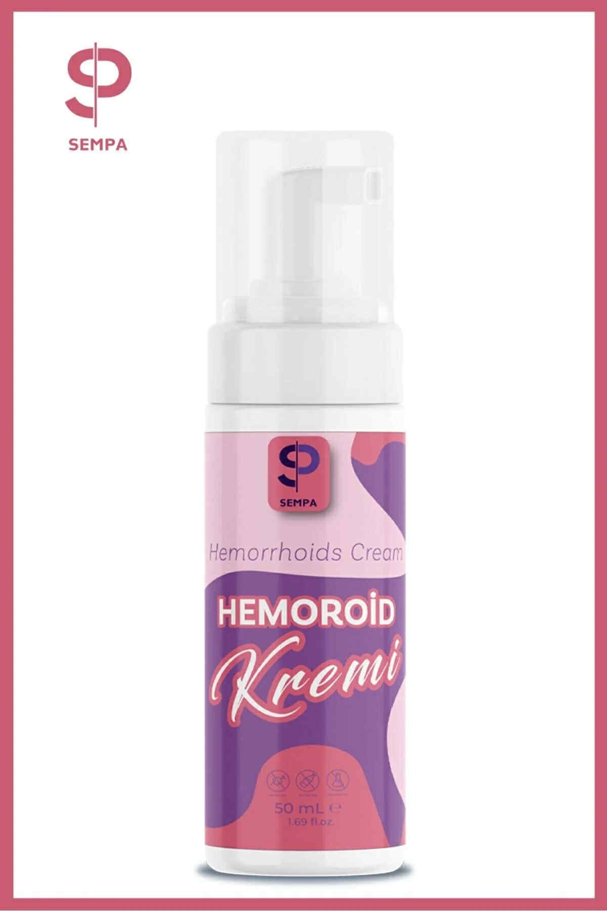 Sempa Hemorrhoids Cream (Hemoroid Kremi) - Verzachtende en ondersteunend Aambeiencrème met Natuurlijke Extracten - Kalmeert & Hydrateert de gevoelige huid - 50 ml