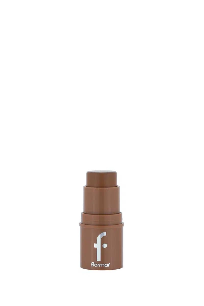 Flormar - To Go Bronzer Stick - Adjustable Intensity & Natural Stick Bronzer - Verstelbare Intensiteit & Natuurlijke Finish Creamy Stick Bronzer - 002 Biscuit