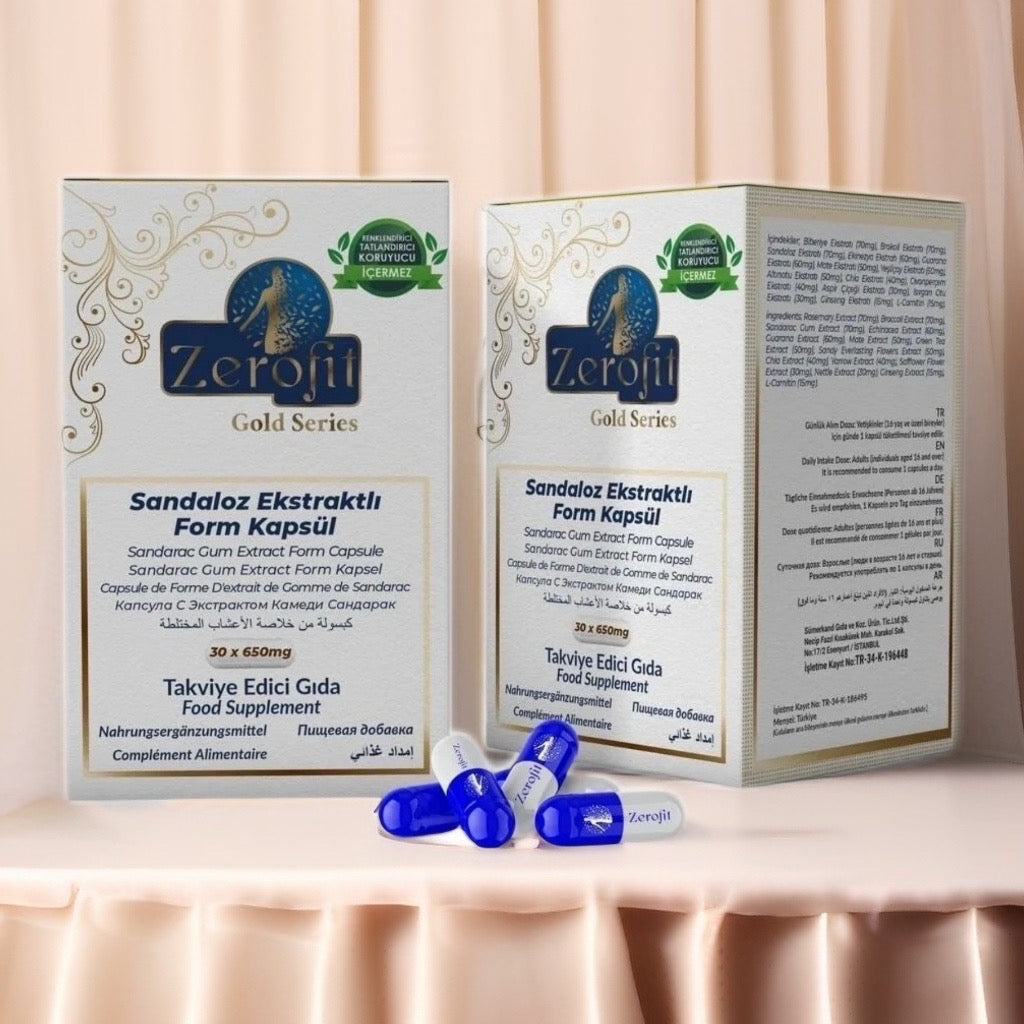 Zerofit Form Capsule 30 dagen Sandaroc Gum Extract Form Capsule