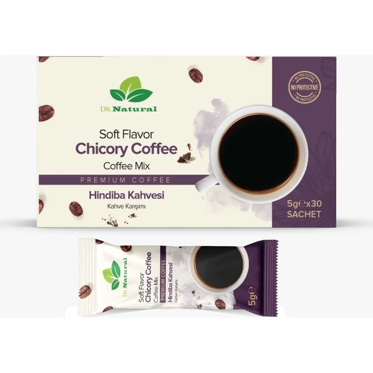 Dr. Natural Koffie - Hindiba (Cichorei) Detox Dieet Koffie 30 stuks
