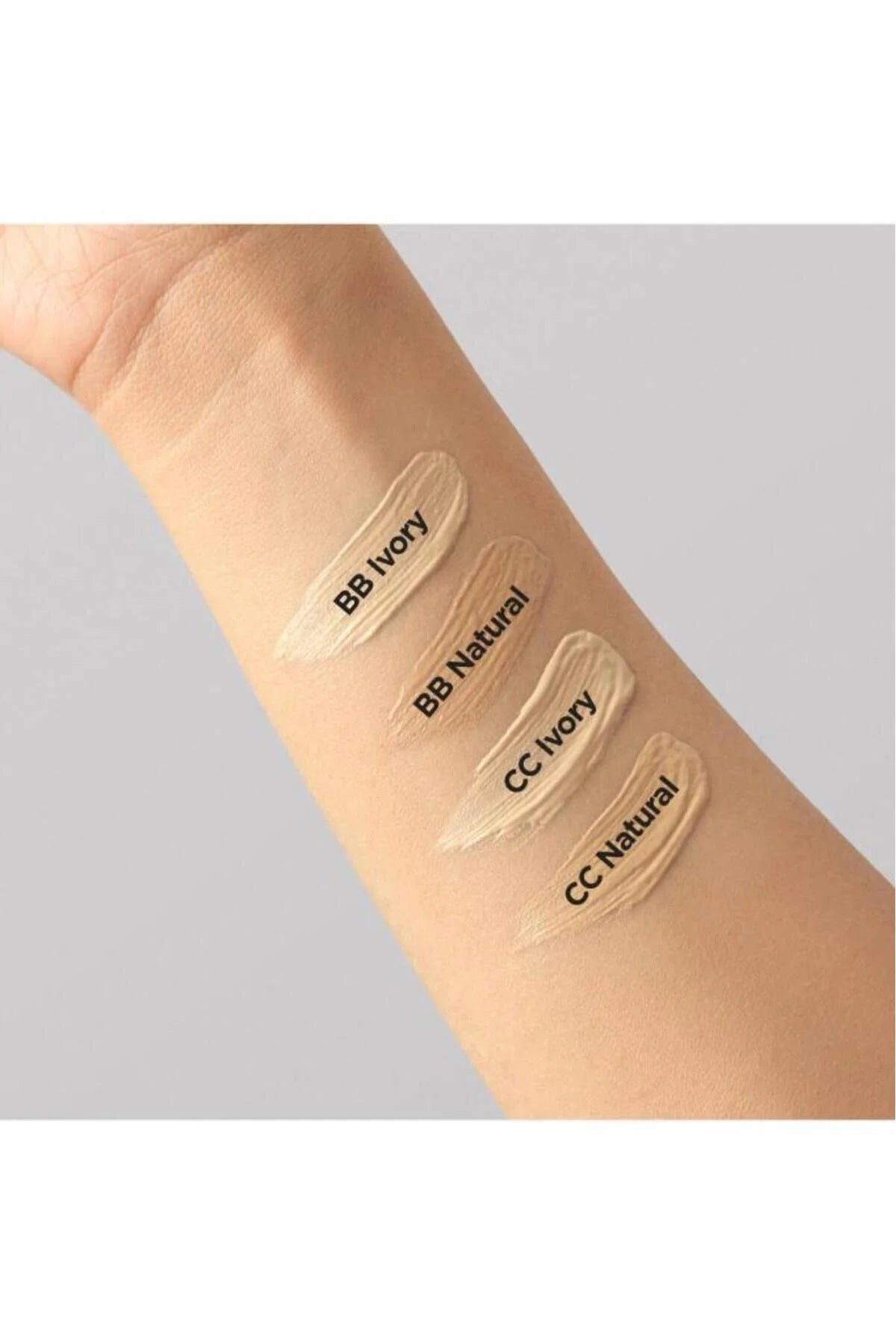 Pure Beauty CC Cream SPF50 – Hydraterende Foundation met Zonbescherming (Ivory 30ml)