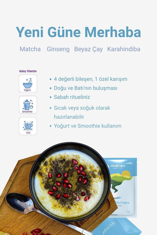 Makren 30 Gün Denge Collagen+ Natuurlijk Kruidenmengsel - 60 Sachets (120 g)