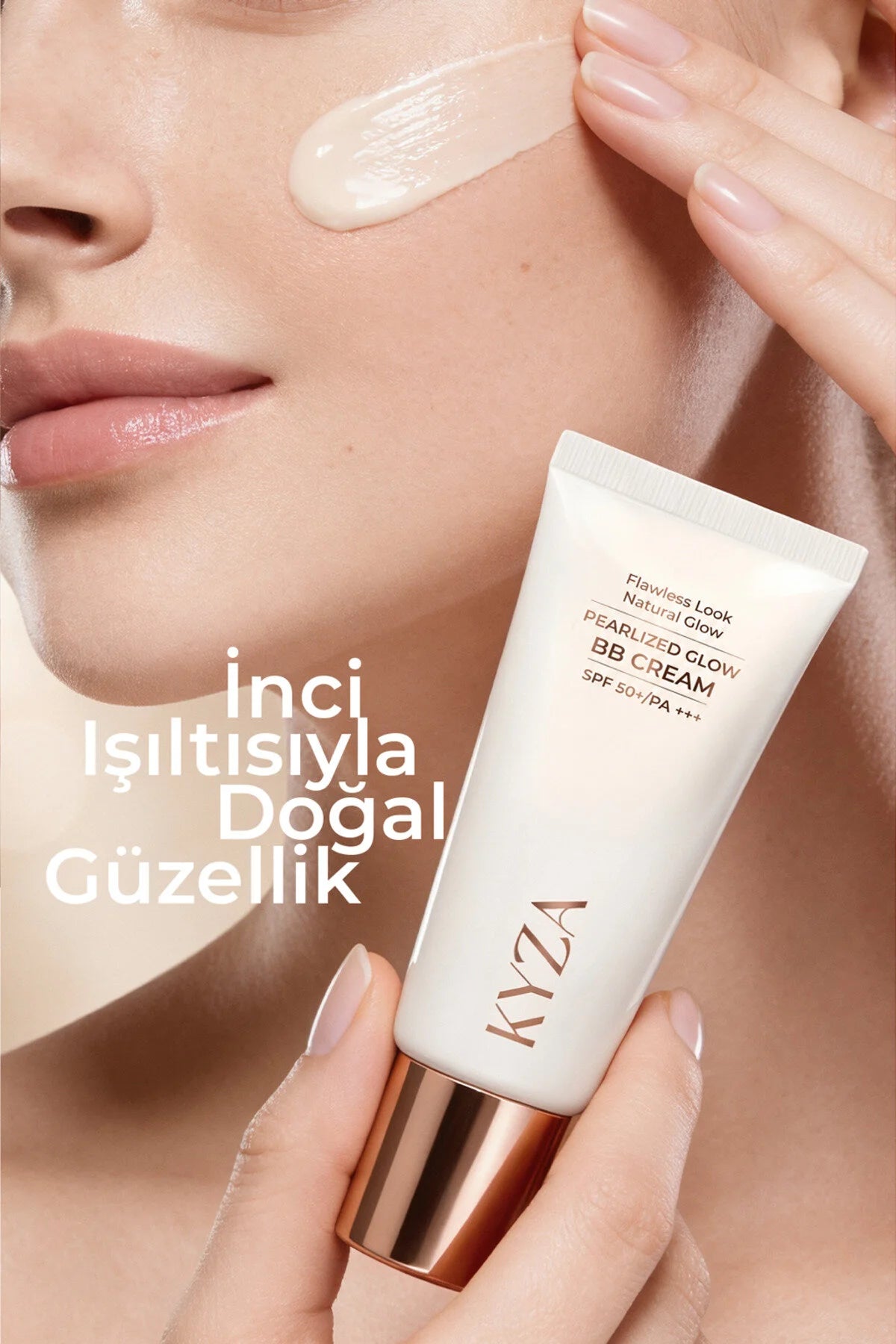 KYZA Pearlized Glow BB Cream SPF50+ PA+++ Light 30ml | Hydraterende BB Cream met Zonbescherming