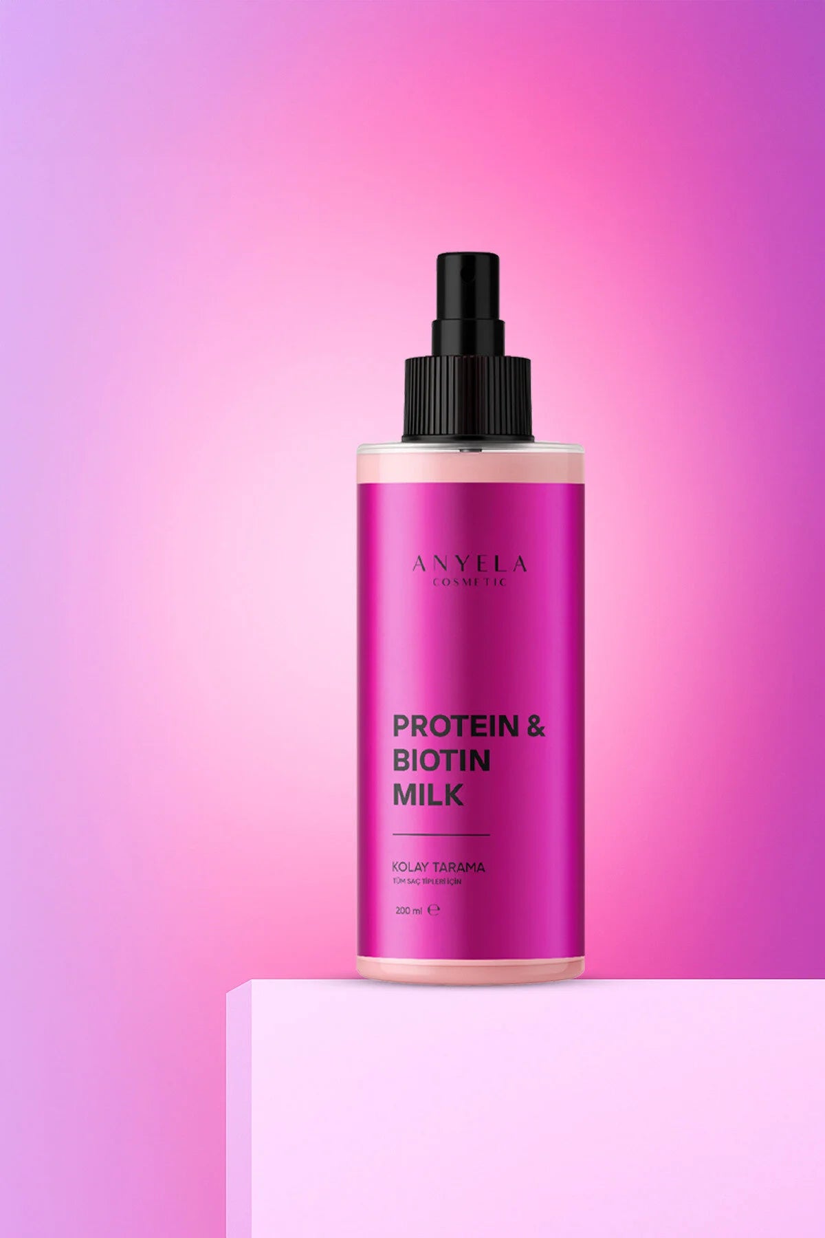 Anyela Protein & Biotin Milk 200ml – Leave-In Haarverzorging voor Sterk & Gezond Haar