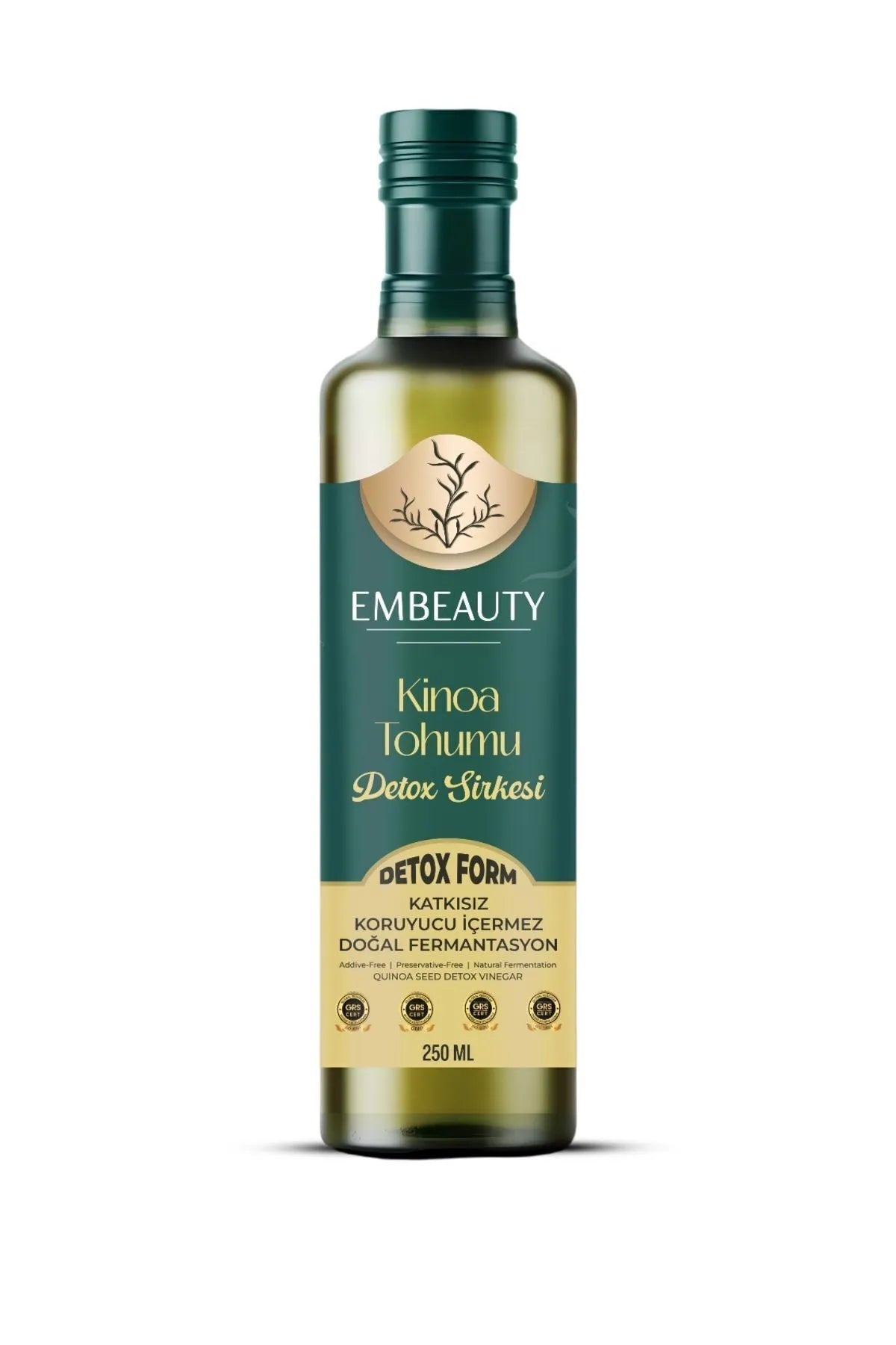Embeauty Doğal Kinoa Çekirdeği Detoks Sirkesi Ödemi Giderir 250 ml