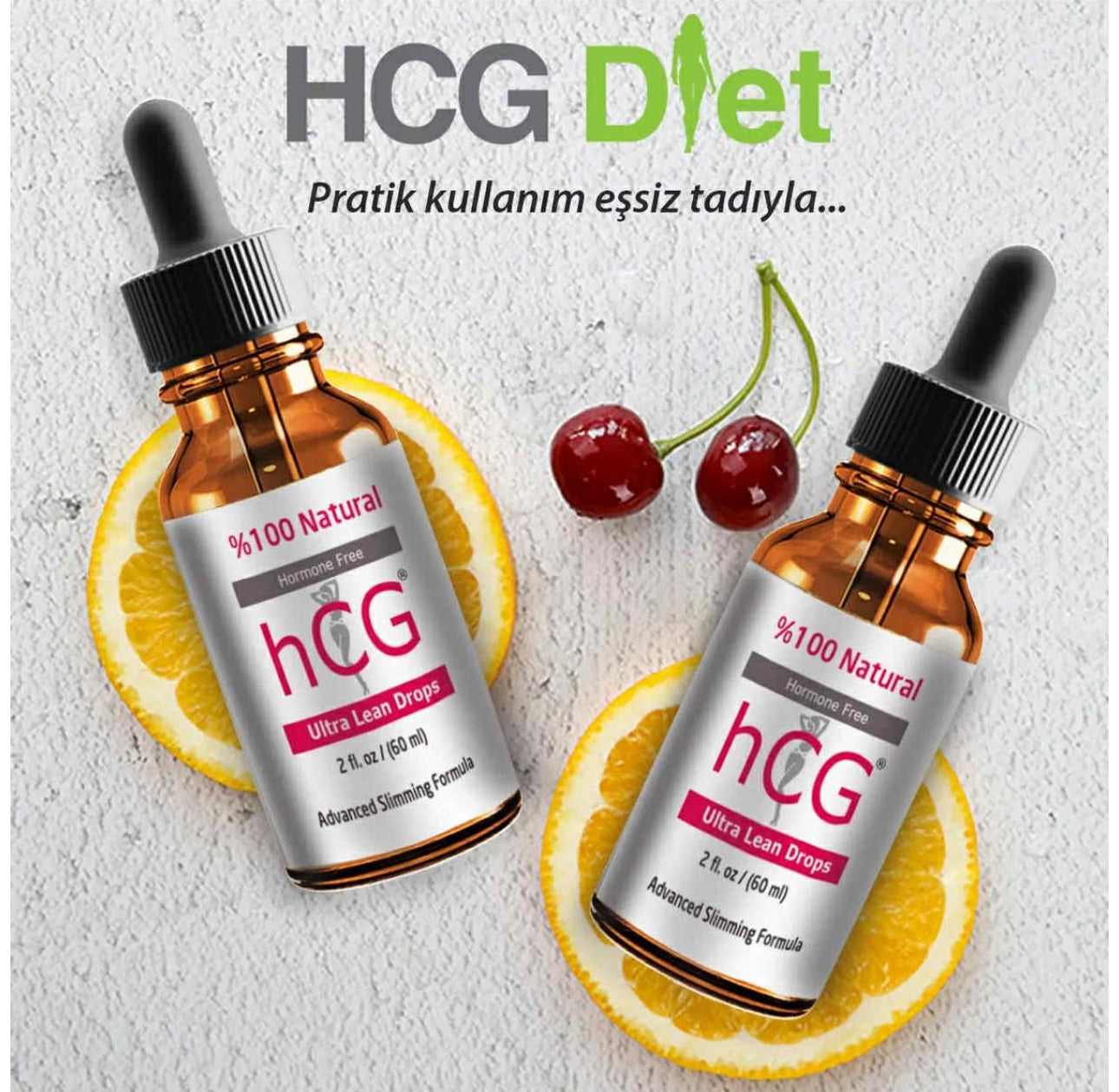 HCG Form Dieetdruppels - Hormoonvrij - Ultra Lean Drops - Keto - Advanced Slimming Formula 60 ml