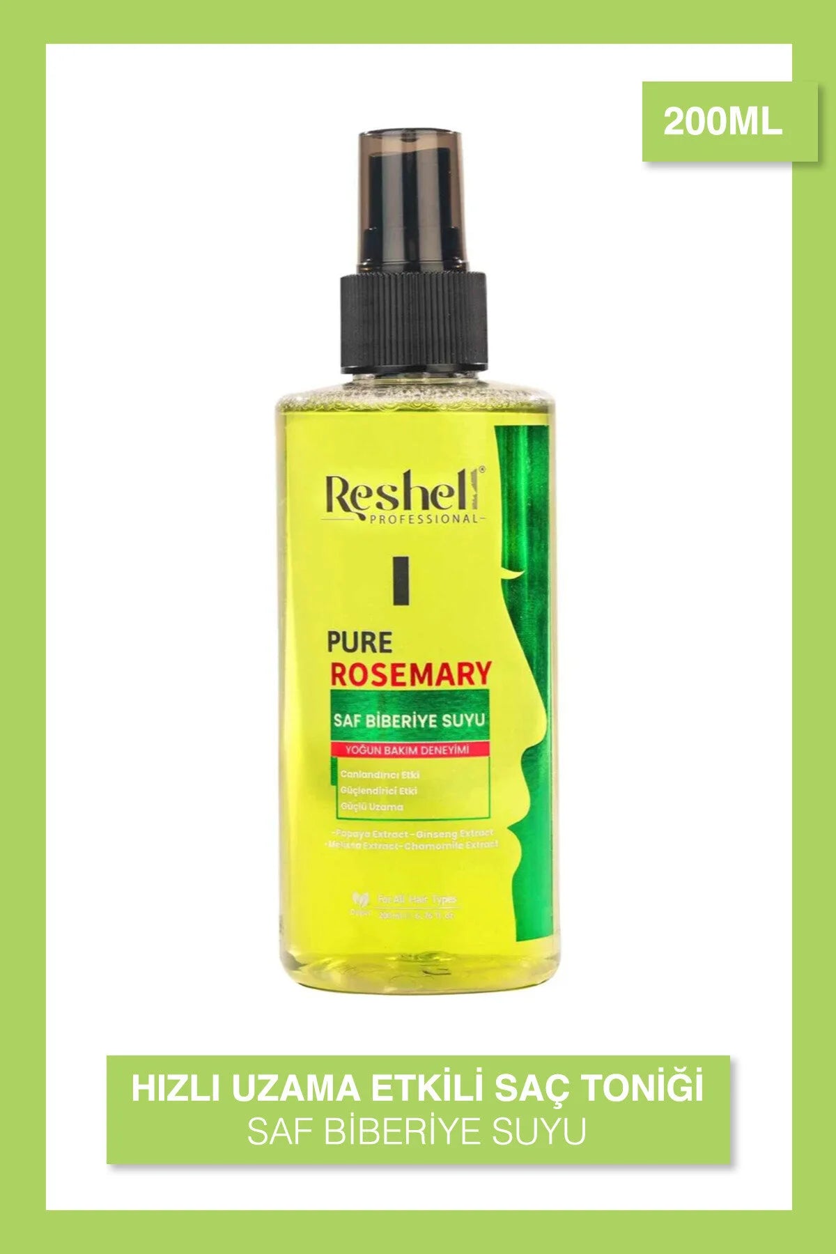 Reshell Pure Rosemary Water Hair Spray 200 ml – Rozemarijn