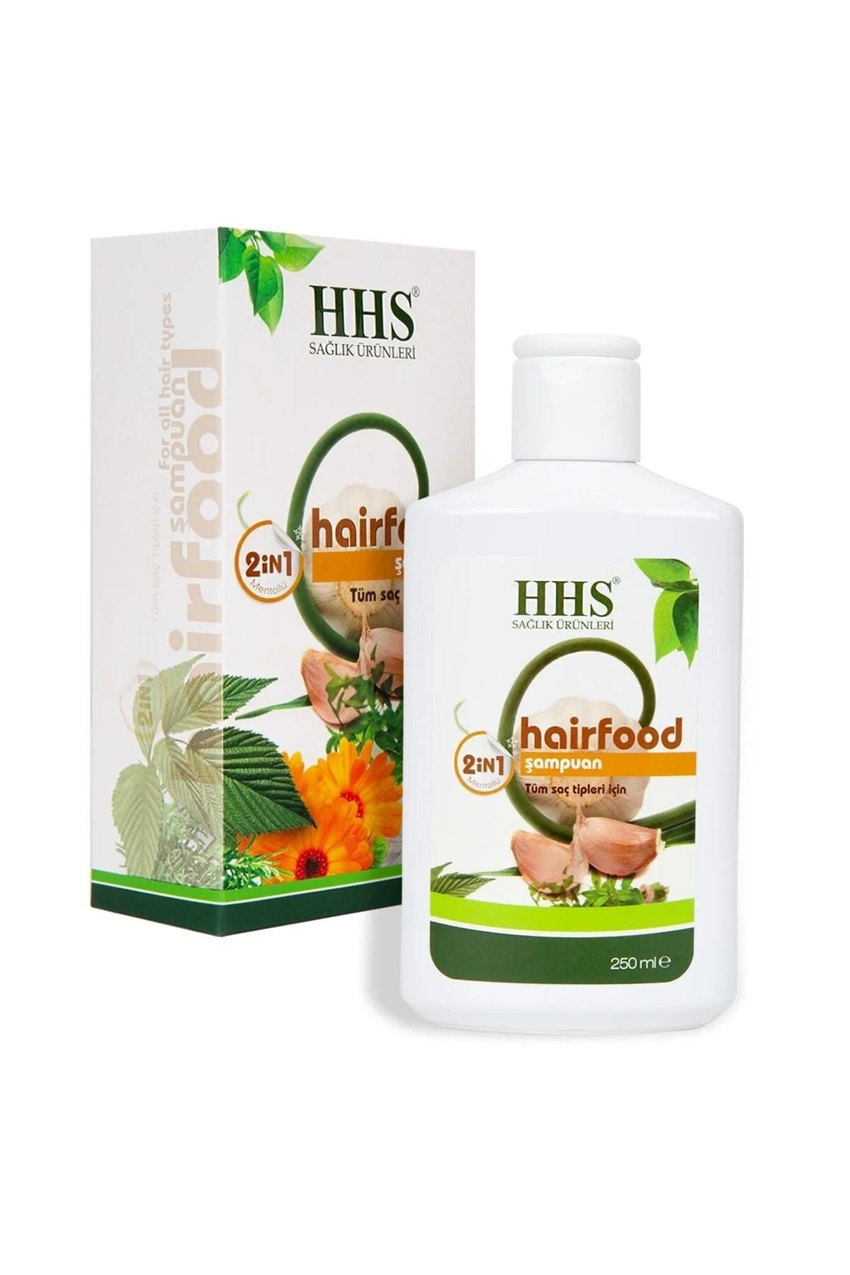 HHS Anti-roos Shampoo voor Alle Haartypes – Gezonde & Frisse Hoofdhuid 2 in 1