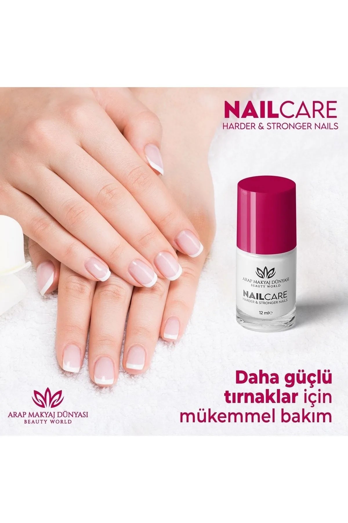Arab Makeup World NailCare Nagelverzorging / Gel / Hardere & Sterkere Nagels / 12 ml
