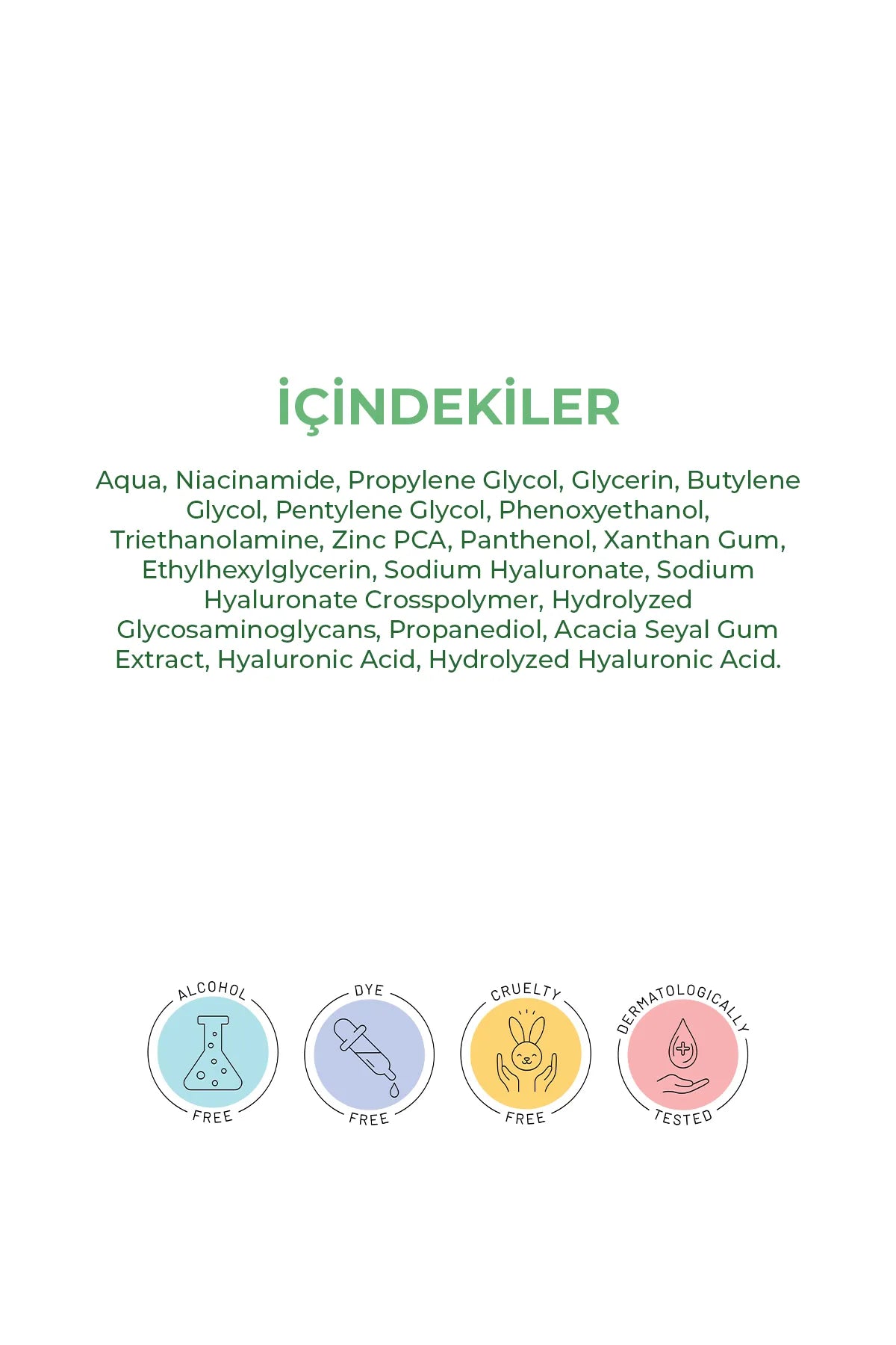 WIWIFY Poriënverstrakkende Anti-Acne-Tonus Egaliserende Botanische CollageenSerum Hyaluronzuur (Niacinamide 5% + Zink Pca 1%)