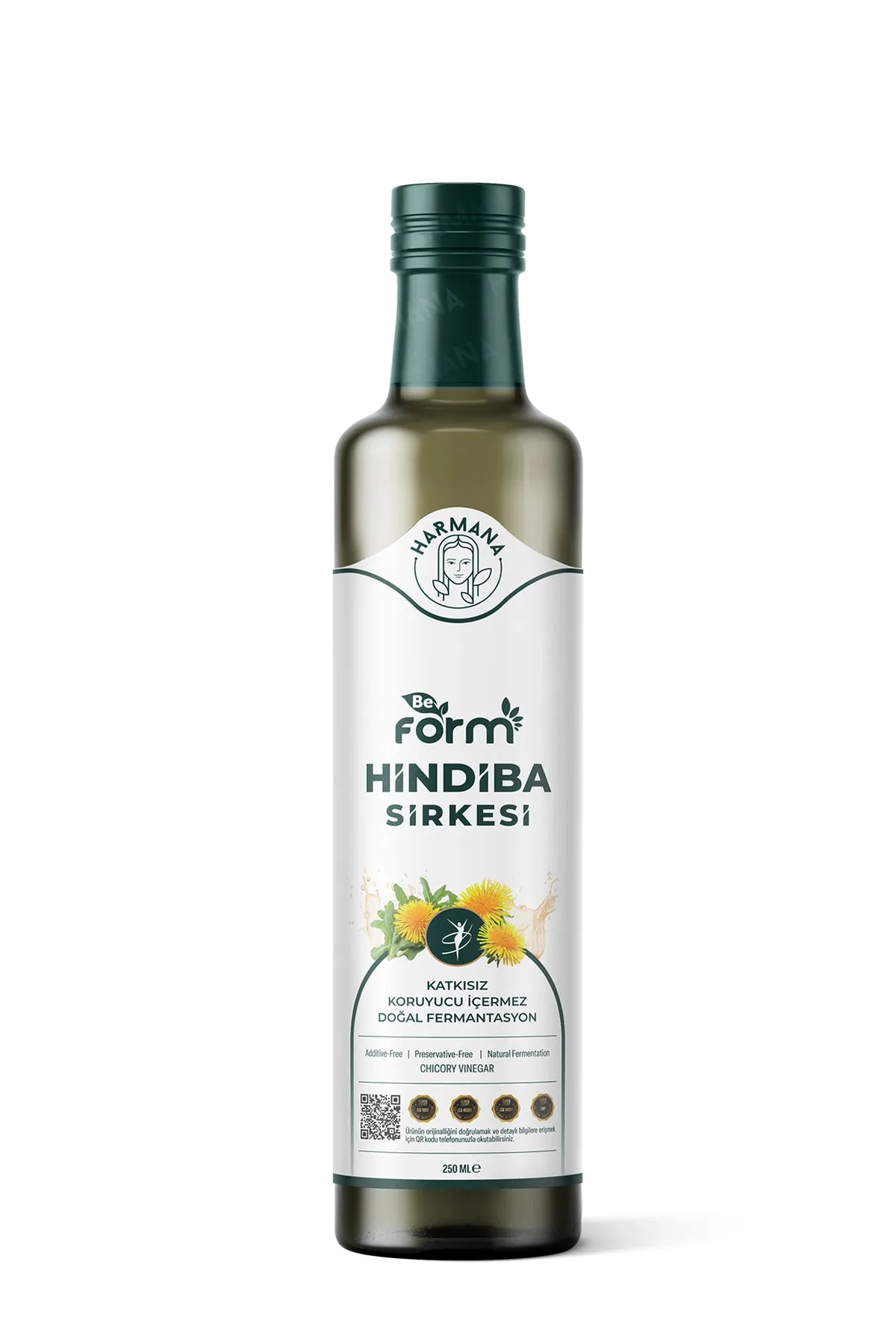 HARMANA Be Form Detox Hindiba (Cichorei) Azijn 1 Fles van 250 ml