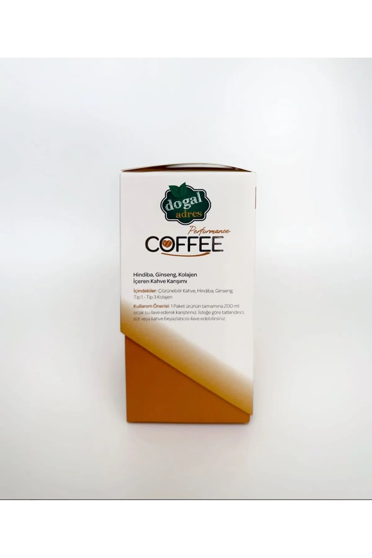 Dogal Adres Coffee - Dieetondersteuning Hindiba (Cichorei) - Collageen en Ginseng toegevoegd - 30 zakjes