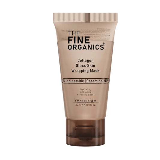 The Fine Organics Collagen Glass Skin Wrapping Mask 60 ml – Hydraterend & Anti-Aging
