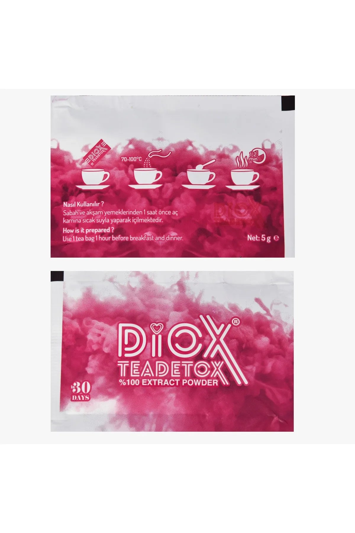 DioxTea Detox Afslank Thee 60 Sachets