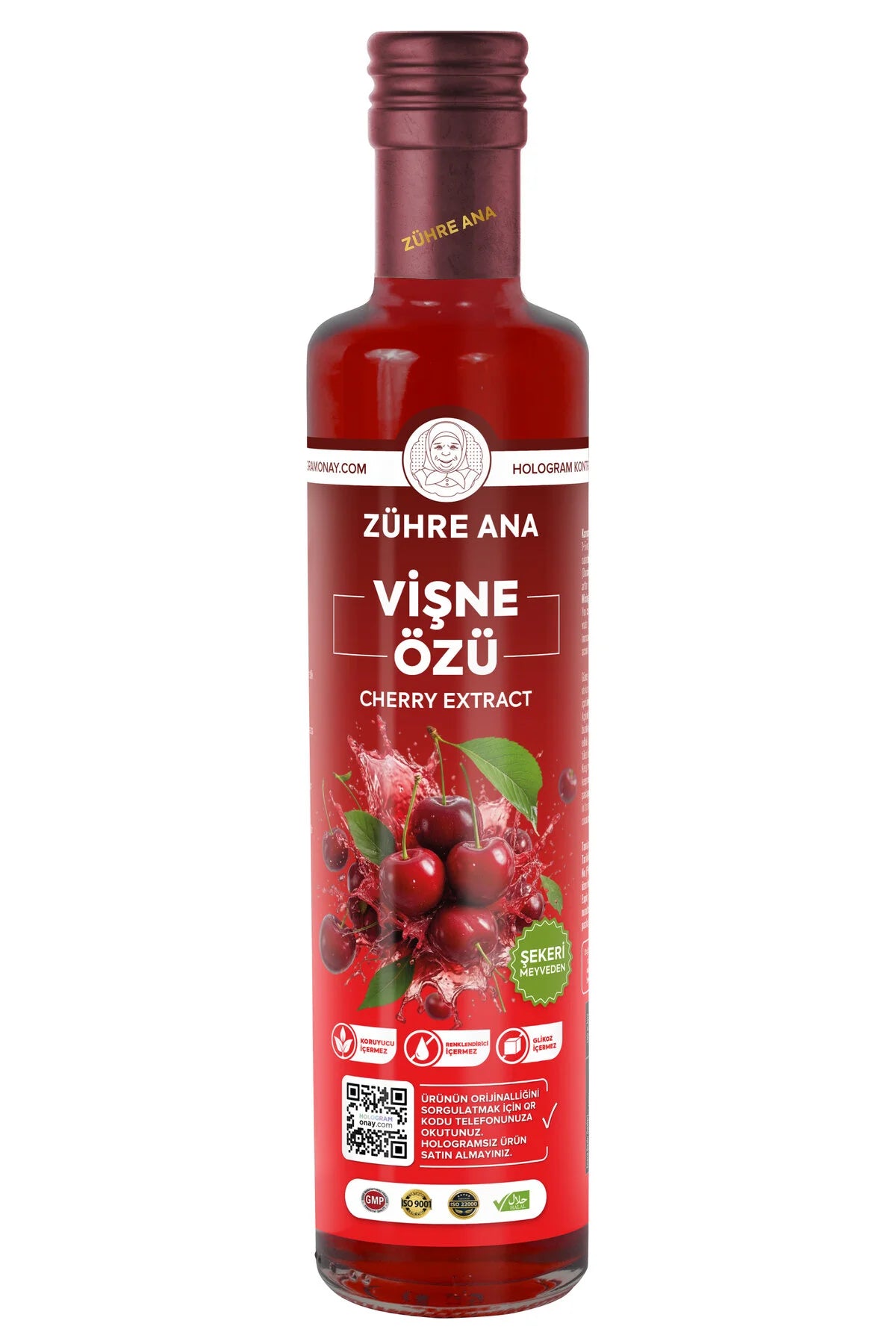 Zühre Ana Vişne Özü – Natuurlijke Kersenextract Siroop 640g | Zonder Toegevoegde Suiker