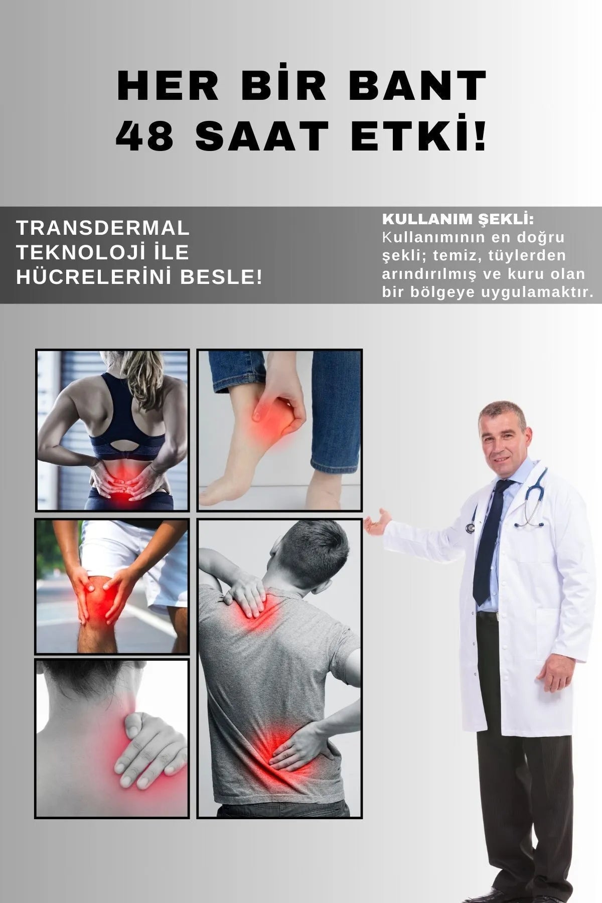 Waw international Active Patch – Natuurlijke pleister voor spier- en gewrichtspijn - Directe verlichting en langdurig effect - 10x14 cm = 25 stuks