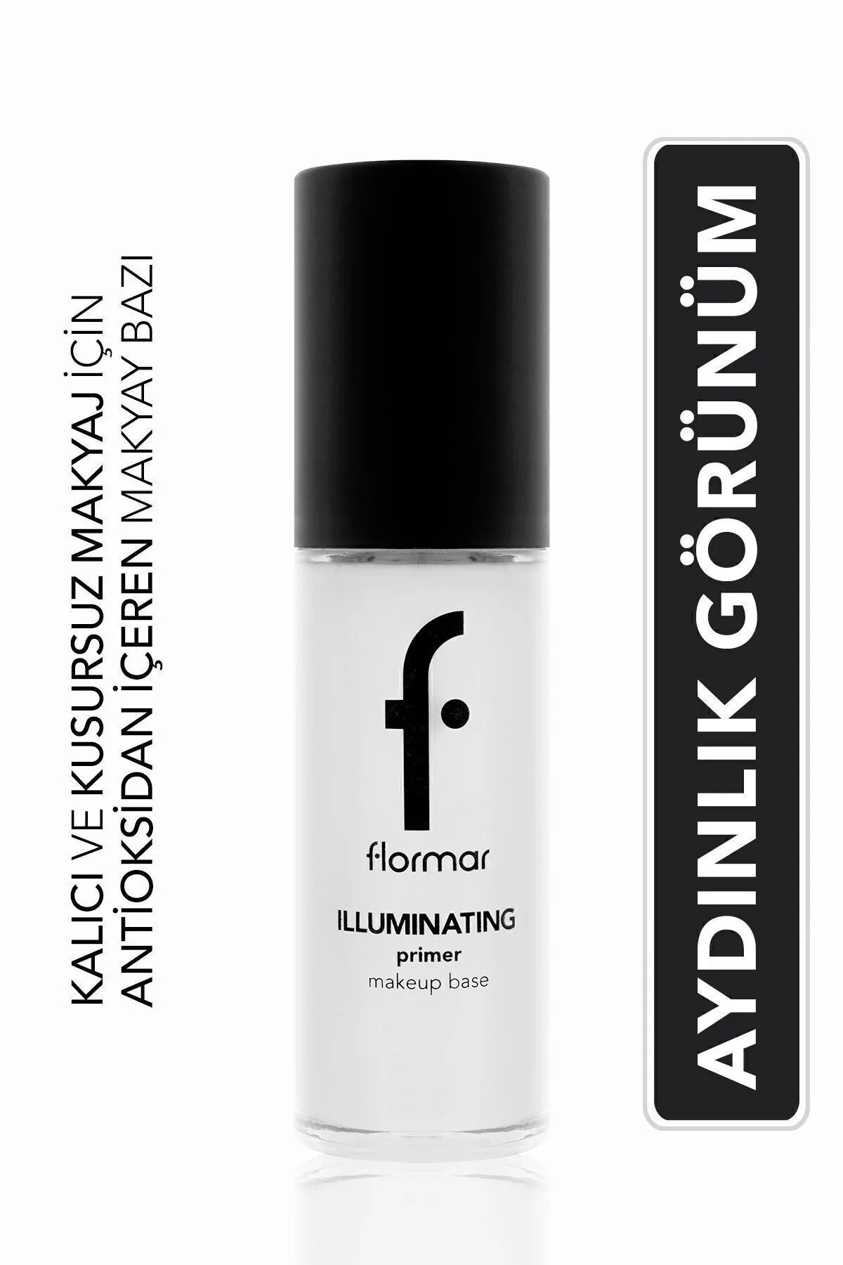 Flormar Verlicht Antioxidant Illuminating Primer Make-Up Base - Verhelderend & Stralend Teint - Beschermt de huid tegen Tekenen van Vroegtijdige Veroudering - Dermatologisch getest - Alle huidtypen - 30 ml
