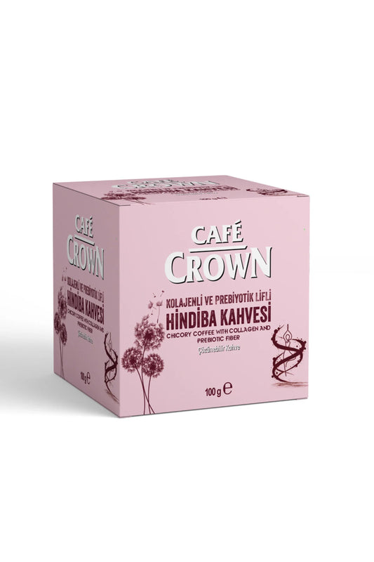 Café Crown Chicorei Koffie met Collageen en Prebiotische Vezels 100 g