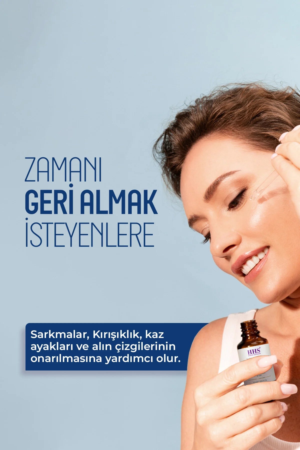 HHS Collagen Triple Lift Serum - Verstevigend en Anti-rimpel Serum - Extra Sterk Gezichtsserum - Huidverstevigend & Hydraterend met Collageen/Aminozuren & Panthenol - 50 ml