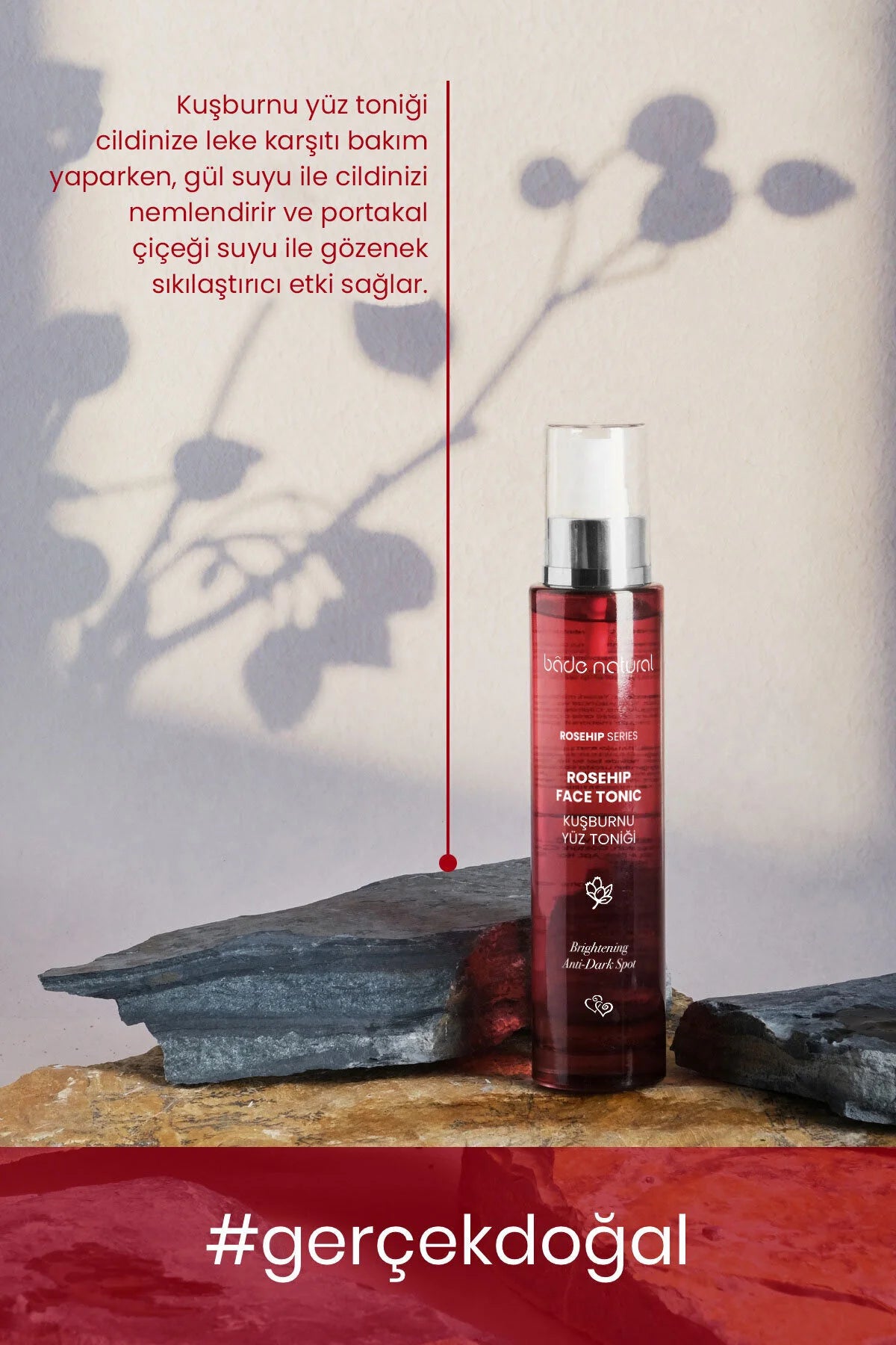 Bade Natural Rosehip Face Tonic 100ml