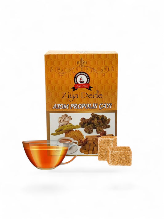 Ziya Dede Atom Çayi - Detox en Energie Thee - Verlaagt het suiker- en cholesterolgehalte in het bloed - Goed bij maagklachten en pijn - Kruidenmix Thee - 150 gr