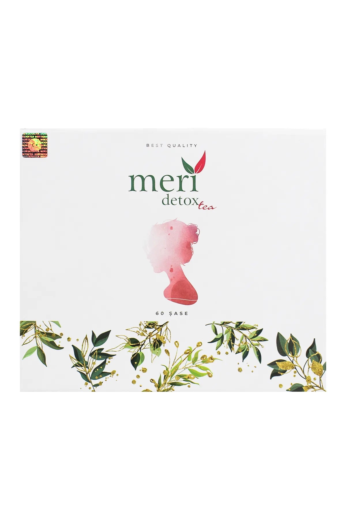 Meri Detox Hologram Afslank  Detox Thee 60 stuks 1 maand gebruik - Natuurlijk
