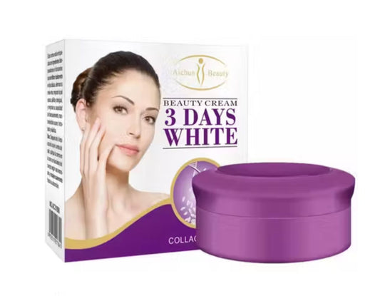 Aichun Beauty Cream 3 days White Collagen & Rice - Gezichtscrème met Rijst en Collageen Beauty Cream 3 Days White met Whitening effect tegen Anti-veroudering Anti-rimpel - Verjongend - Hydraterend Whitening - Alle huidtypen - 30 ml
