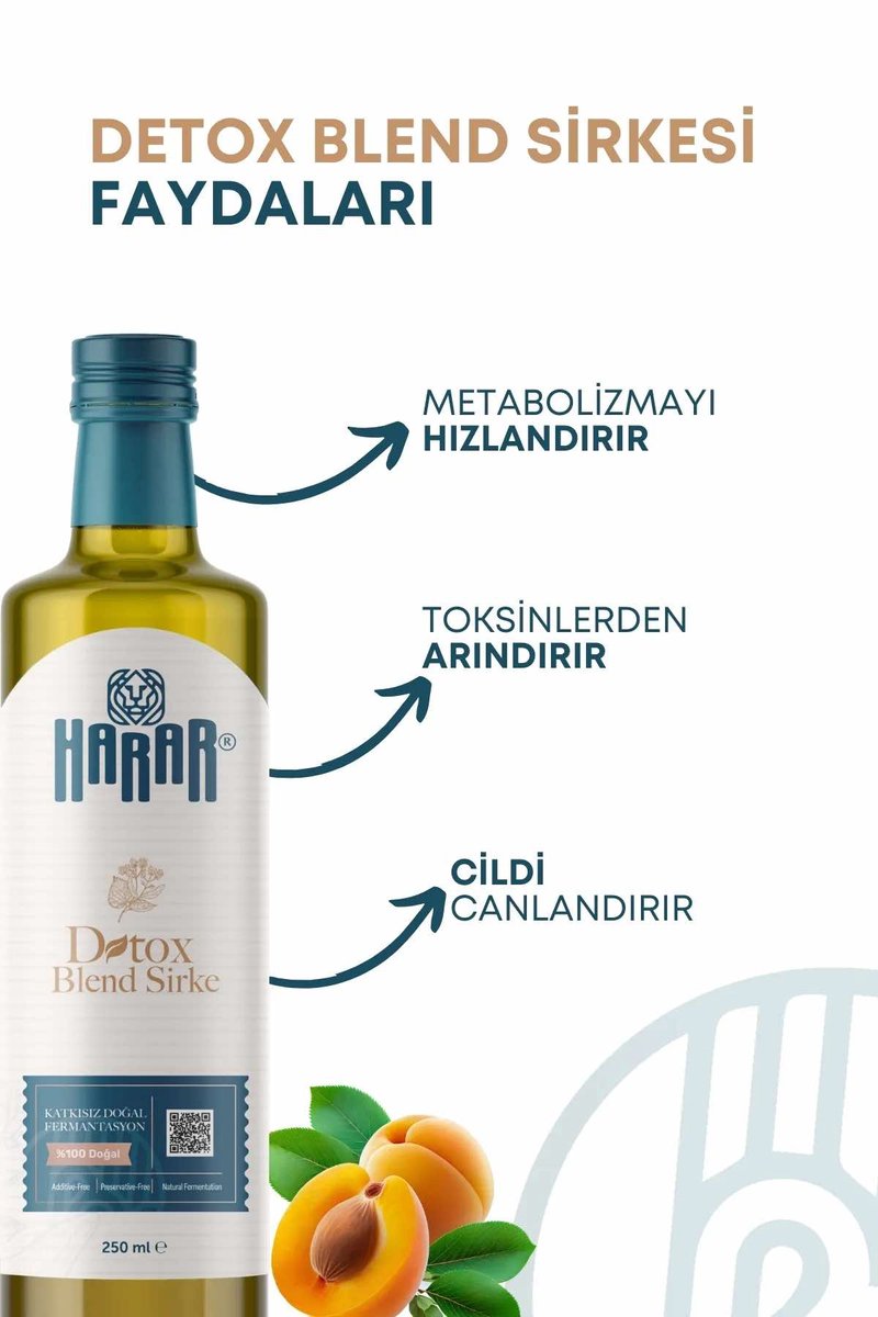 Harar Blend Azijn – Natuurlijke Azijnmix – 250 ml – Voor Water, Salades & Dranken