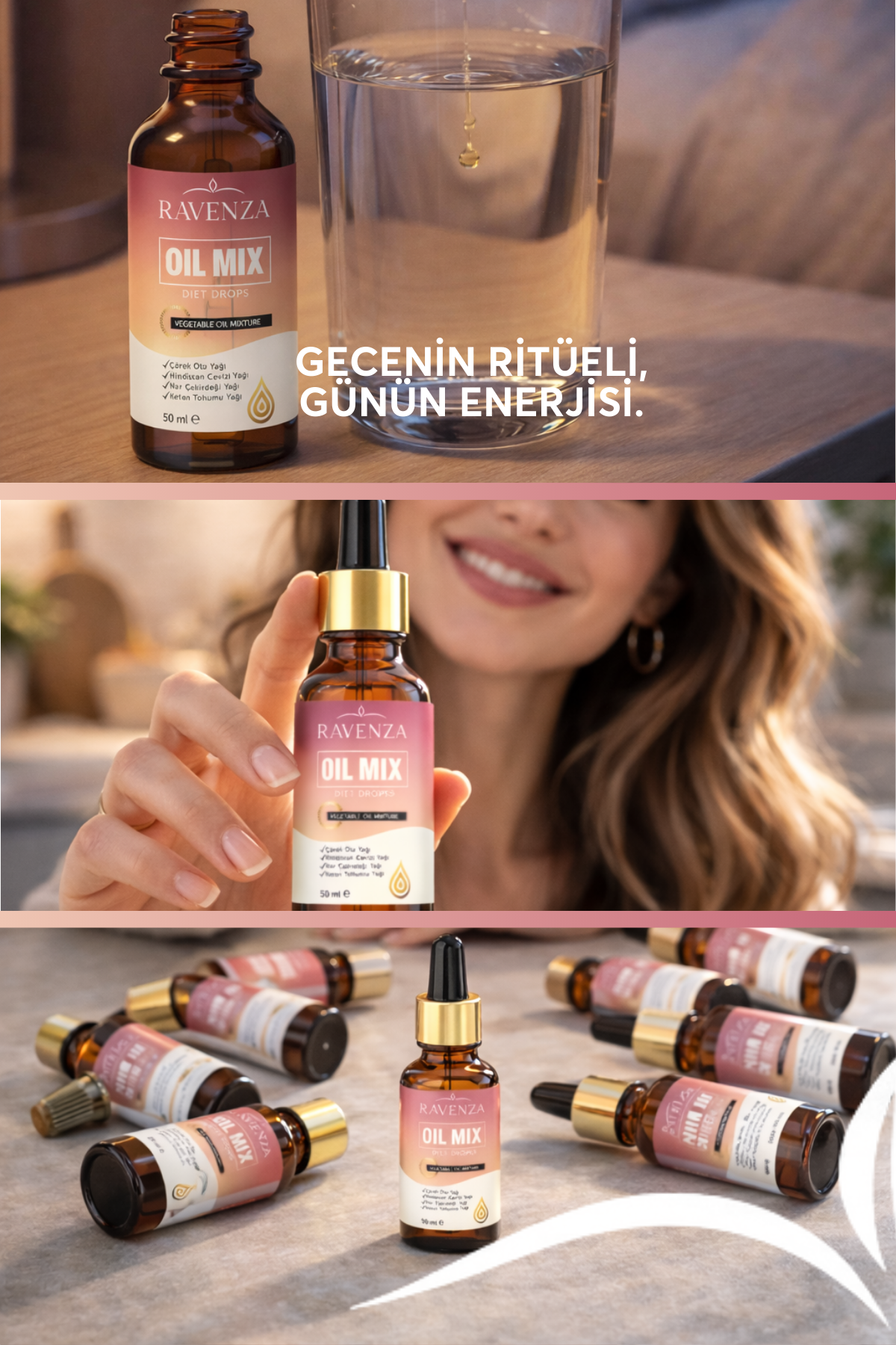 Ravenza Oil Mix  Drops – Oil Blend Drops 50 ml(mixlove)