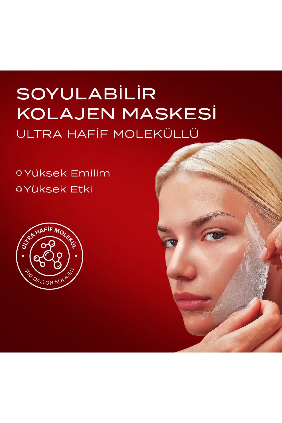 Acqua Perfection Red Lacto Collagen Wrapping Mask – Peel-Off Gezichtsmasker met Collageen – Verstevigende Huidverzorging – 70 ml