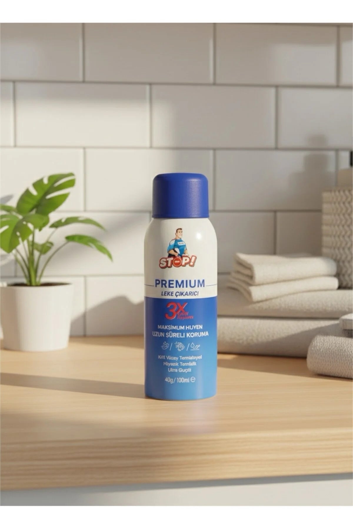 Stop Forte Premium Leke Çıkarıcı – Vlekverwijderaar voor Kleding, Bekleding & Tapijt – 100 ml