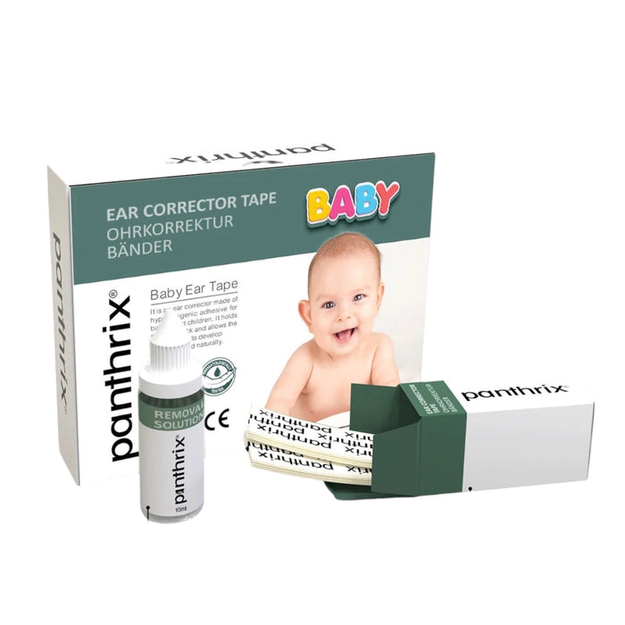 Panthrix Oorcorrector Tape voor Baby & Kind – 20 Stuks – Correctietape voor Afstaande Oren – Extra Sterke Oorstickers – Discreet & Dermatologisch Getest