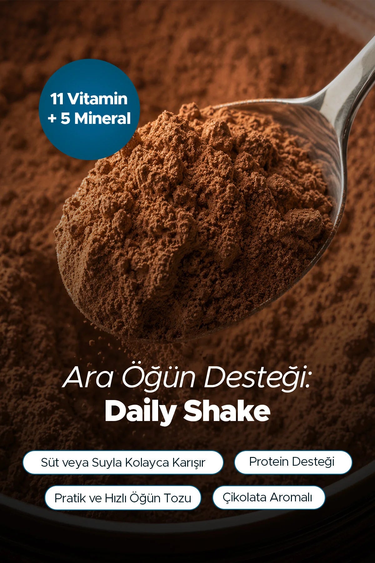 Momordica Daily Shake Cacao | Eiwit, Inuline, Vitaminen & Mineralen | Chocolade Shake Poeder | 200 g