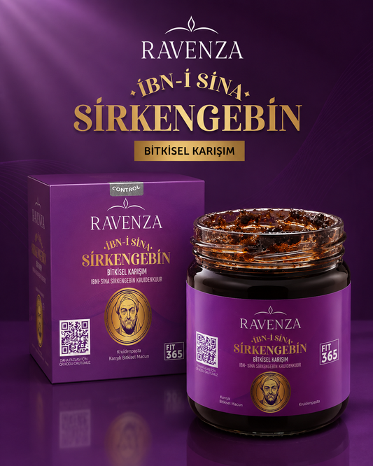 Ravenza İbn-i Sina Sirkencebin – Kruidenpasta met Granaatappelmelasse, Venkel, Rozemarijn, Chia & Quinoa – 240 g