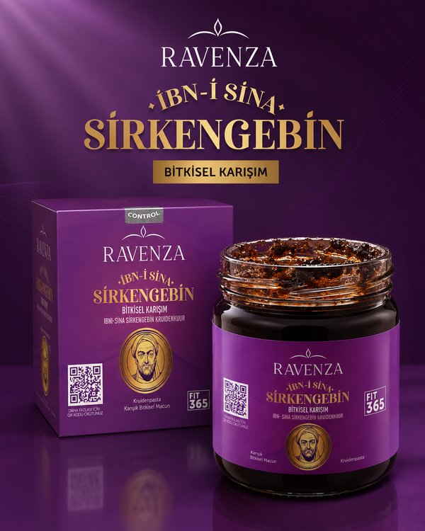 Ravenza İbn-i Sina Sirkencebin – Kruidenpasta met Granaatappelmelasse, Venkel, Rozemarijn, Chia & Quinoa – 240 g