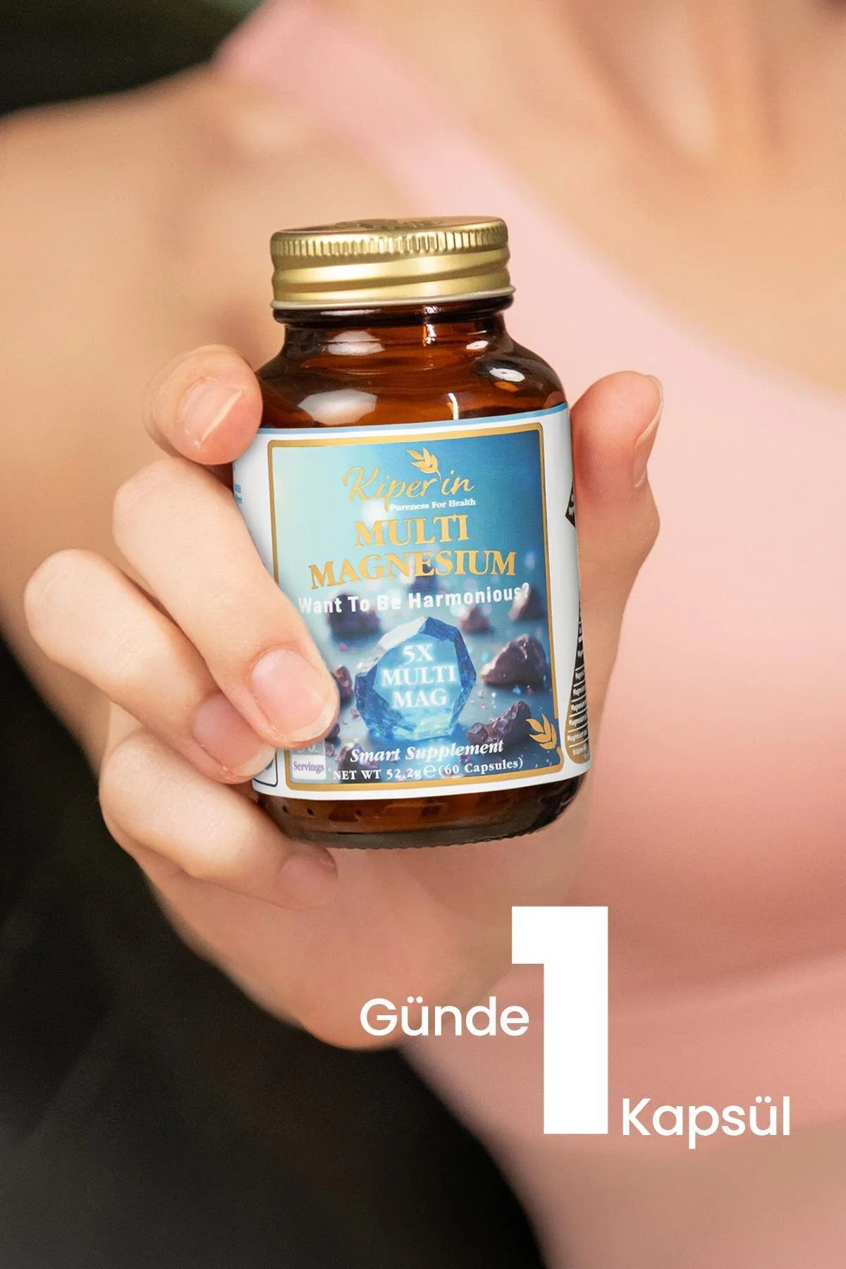 Kiperin Multi Magnesium Complex met Vitamine B6 - 60 Capsules