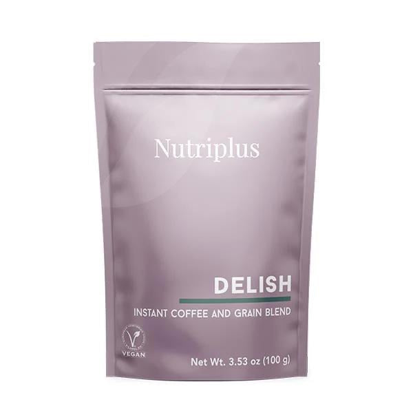 Nutriplus Farmasi Delish Detox Koffie - Oploskoffie en Graanmix - Instant Coffee & Grain Blend 100 gr