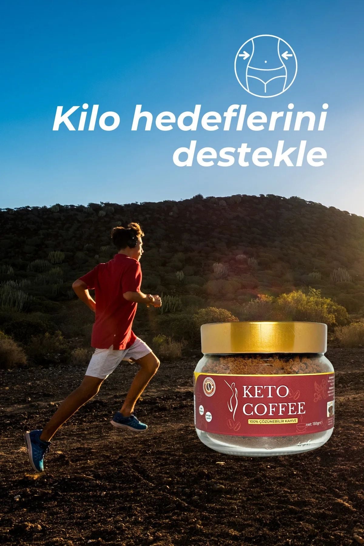 BONACRES Keto Koffie Ketogene Detox Dieetkoffie 150gr