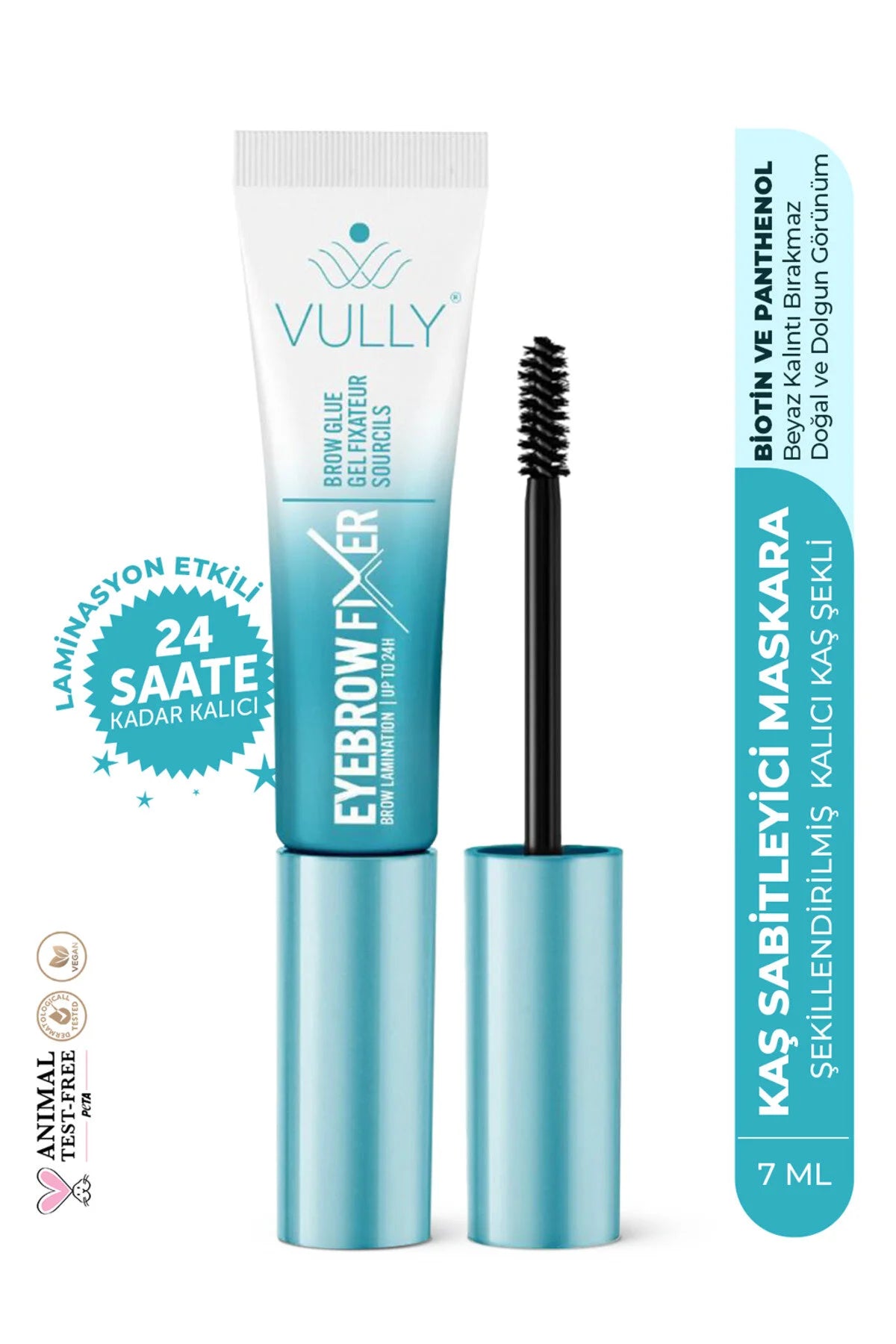 VULLY Eyebrow Fixer Brow Glue Gel – 24H Brow Lamination Effect