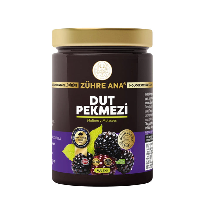 Zühre Ana Dut Pekmezi 400 g | 100% Mulberry Molasses Zonder Toegevoegde Suiker