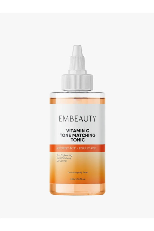 Embeauty Egaliserende Vitamine C Verhelderende Ferulinezuur + Ascorbinezuur Tonic / Voor Alle huidtypes / 200 ml