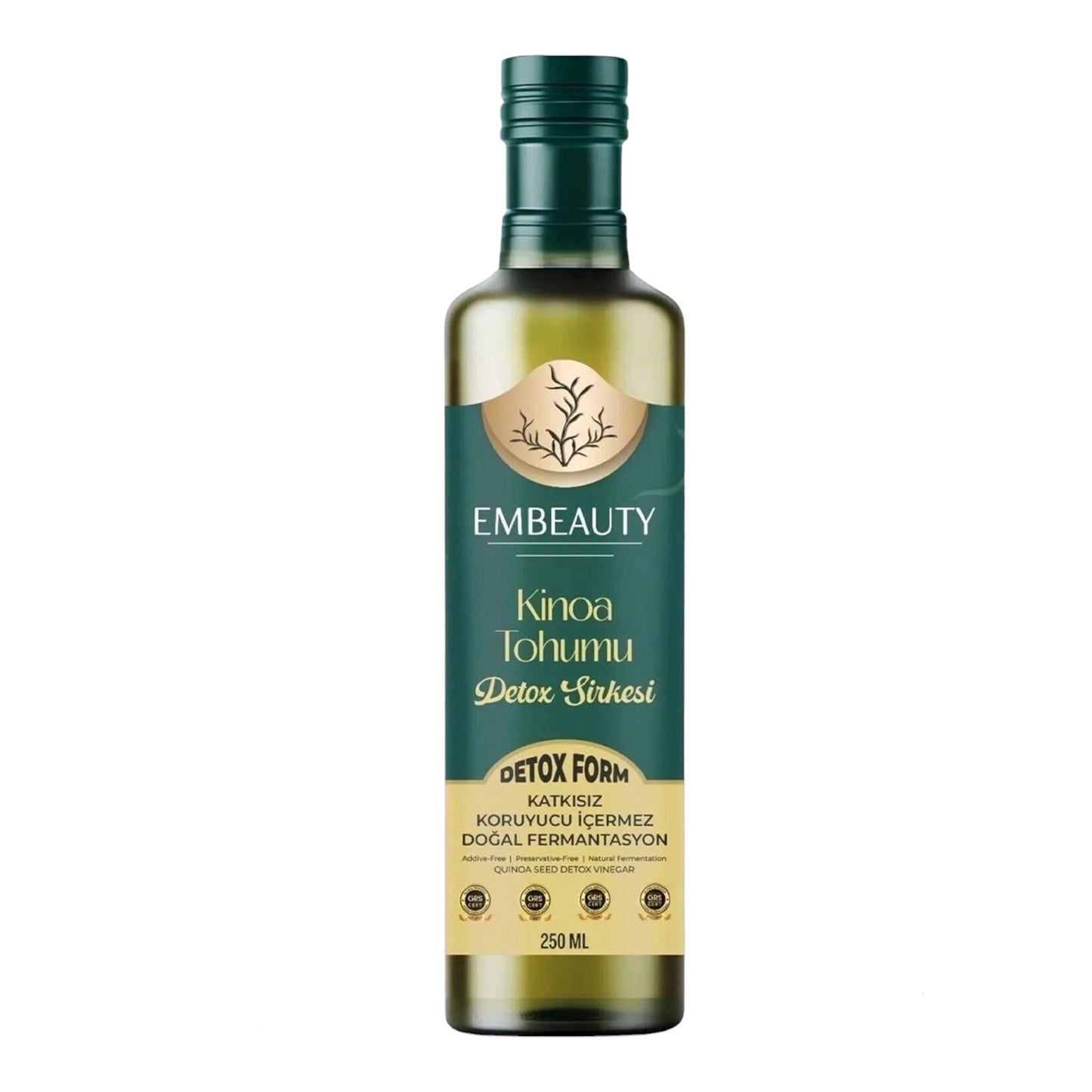 Embeauty Quinoazaadazijn – Natuurlijk Gefermenteerde Azijnmix – 250 ml