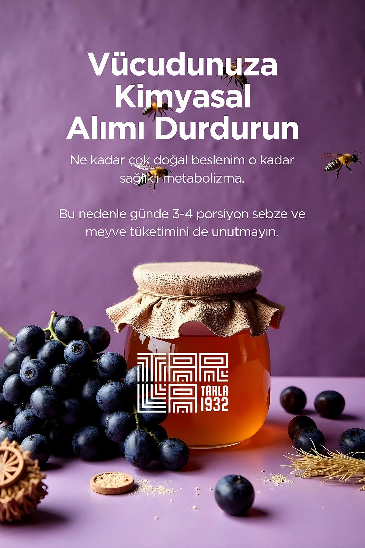 Tarla 1932 Sıska Şurubu – Kruiden- en Vruchtenextract Siroop met Dadel, Druivenmelasse & Johannesbrood – 250 ml