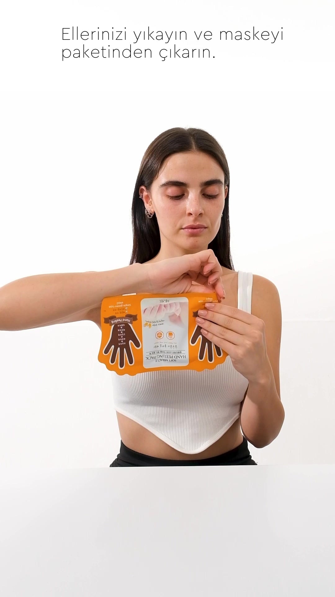 MJ Care Soft Miracle Hand Peeling Pack – Peeling Handmasker – Handschoenenmasker – Exfoliërend & Verzorgend – 1 Paar