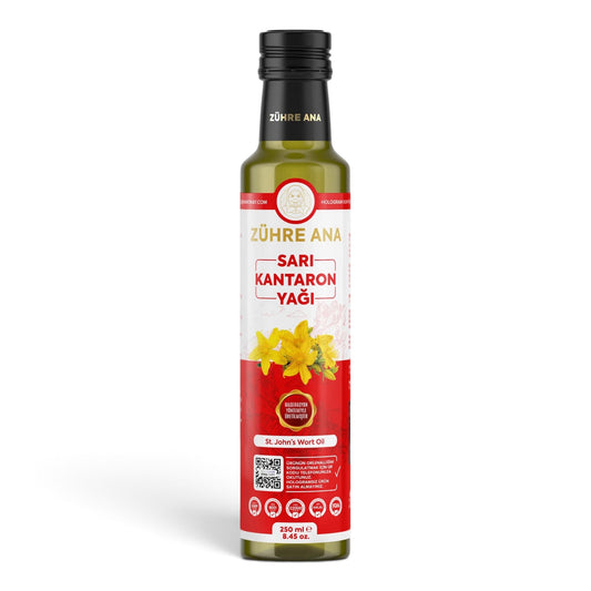 Zühre Ana Sint-Janskruidolie – St. John’s Wort Oil – Gemacereerde Kruidenolie – 250 ml