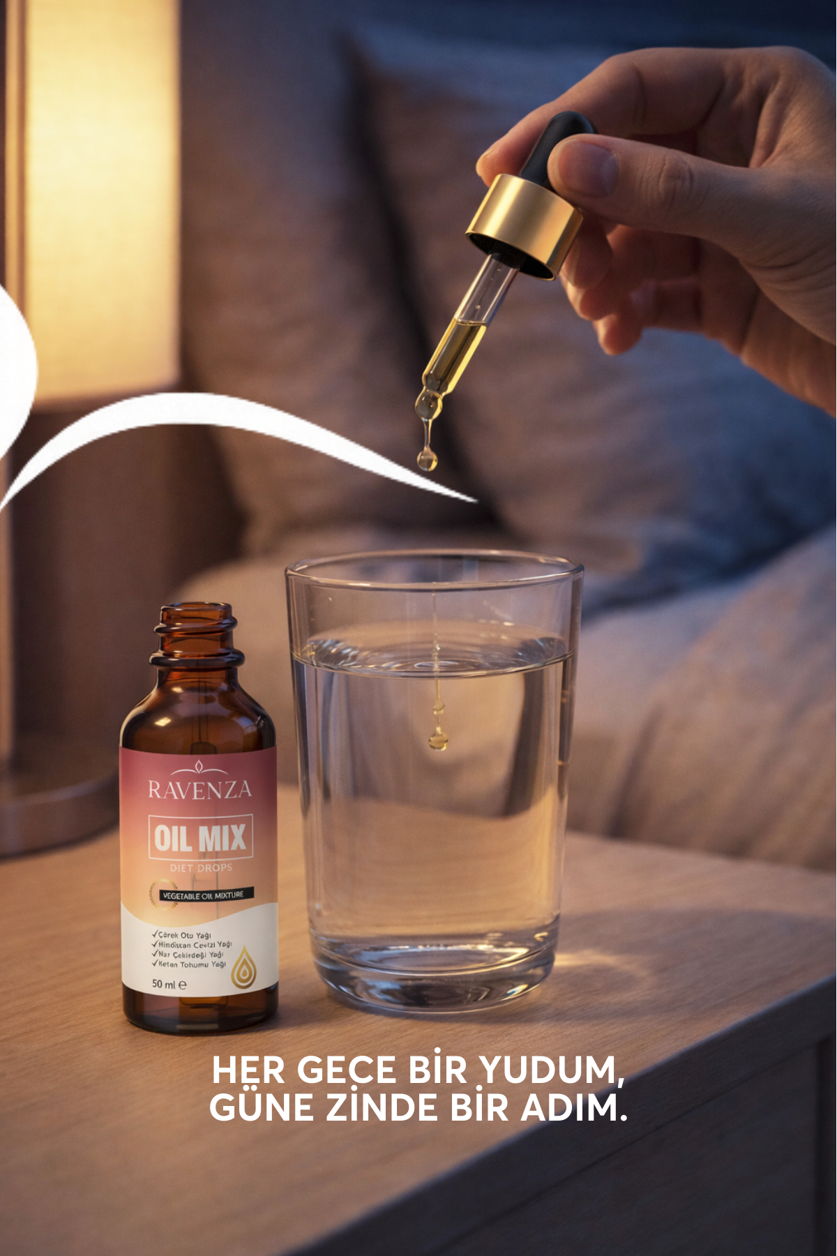 Ravenza Oil Mix  Drops – Oil Blend Drops 50 ml(mixlove)