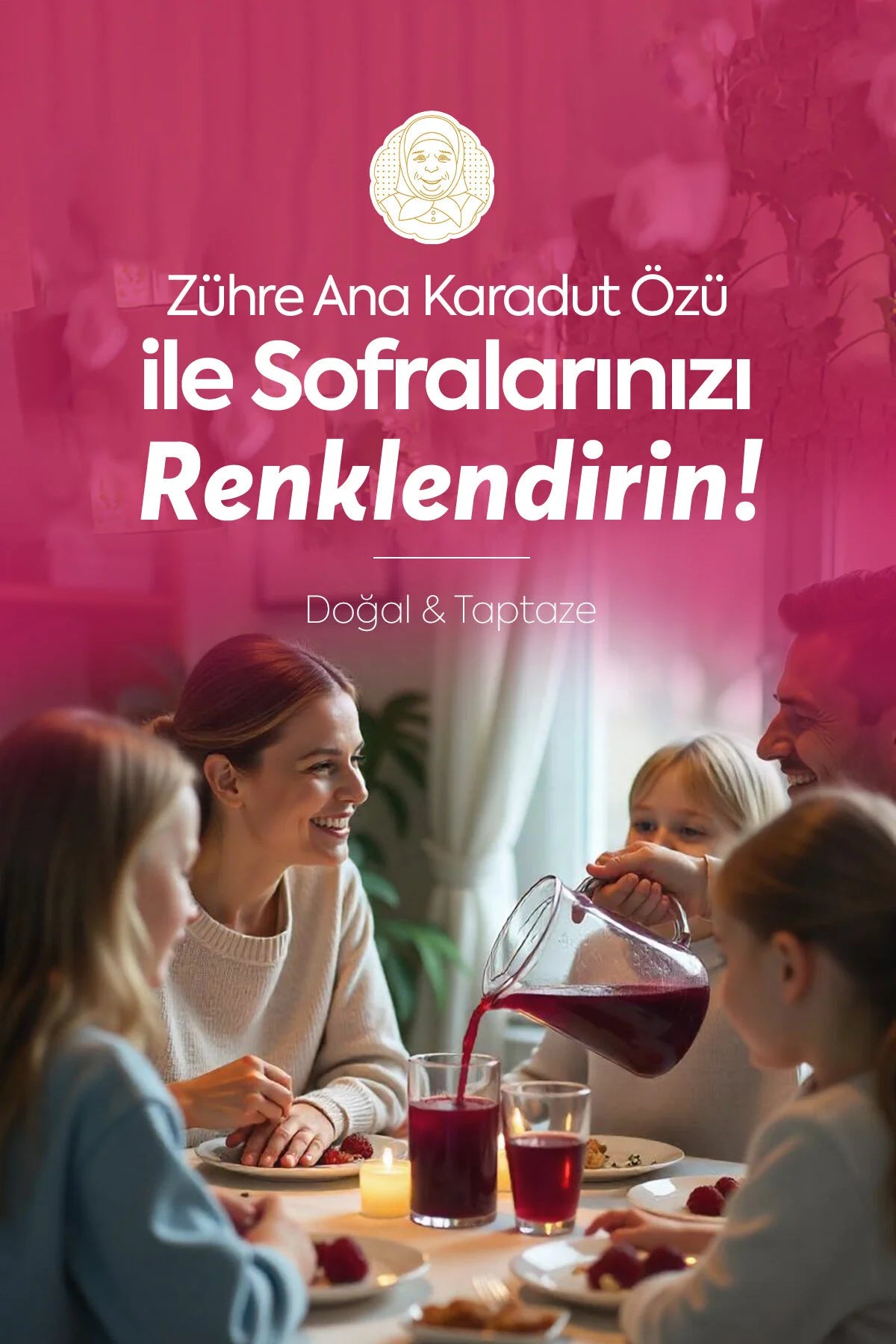 Zühre Ana Karadut Özü – Natuurlijke Zwarte Moerbei Extract Siroop 640g | Zonder Toegevoegde Suiker