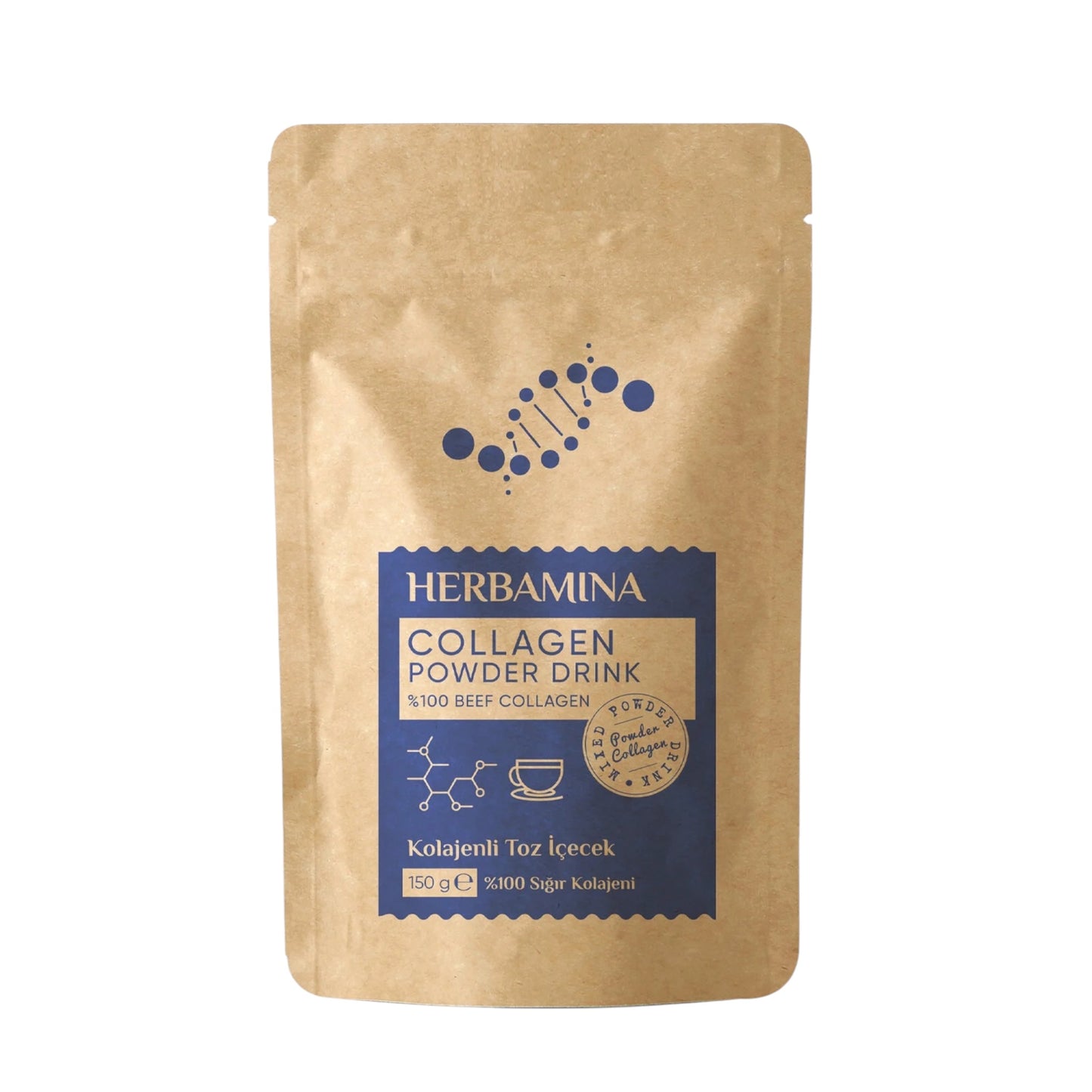 Herbamina Collageen Poederdrank  - 150 gr
