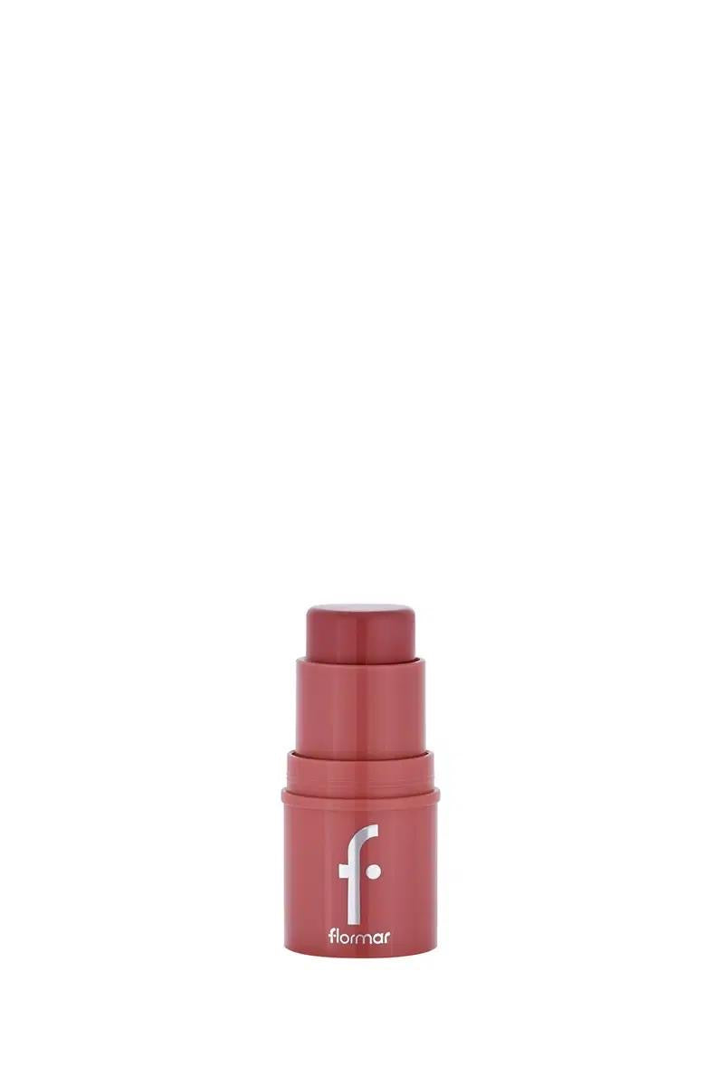 Flormar - To Go Blusher stick - To Go Moisturizing & Shining Creamy Stick Blush - Hydraterende & Glanzende Romige Stick Blush - 003 Rosy Bliss